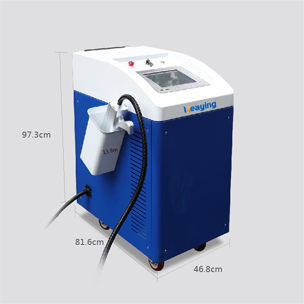 reaying laser cleaning machine for metals and coated products